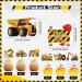 48 Pcs Construction 2nd Birthday Cupcake Toppers Decorations - Buy Online on GoSupps.com