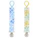 Munchkin  2-Piece Pacifier Clip  Blue/Green Blue/Green 1