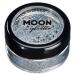 Classic Fine Glitter Shakers by Moon Glitter - Silver - Cosmetic Festival Makeup Glitter for Face Body Nails Hair Lips - 5g