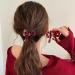 AJOIDR Bowknot Hair Clip Acetic Acid Claw Clip Hair Banana Barrettes Nonslip Jaw Clip Braid HairClaw for Women SideBangs Red - Buy Online on GoSupps.com