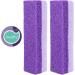 Healifty Foot Peeling Scrubber - 2-Piece Pedicure Block & Pumice Stone Set | Dead Skin Remover Tool in Purple | Ideal Foot Care for Smooth Skin - Buy Online on GoSupps.com