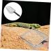 BESPORTBLE 2 Pcs Pet Cleaning Tools Shovel Fine Mesh Scoop Mats Scoops Pump Rat Cage Gear Cork Stainless Steel 27X10X5CMx2pcs Blackx2pcs - Buy Online on GoSupps.com
