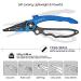 SAMSFX Locking Fishing Pliers Saltwater Set with Quick Knot Tool - Black & Blue Bent Pliers + Wire Lanyard Sheath - Must-Have Fishing Gear - Buy Online on GoSupps.com