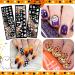 Halloween Nail Stamp Plate Kit - 10Pcs Nail Stamping Plates, 6 Designs, 2 Stamper, 2 Scraper - DIY Holiday Nail Art Stencils (Halloween Style) - Buy Online on GoSupps.com