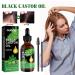 Organic Jamaican Black Castor Oil for Hair Growth | Thicker Eyelashes & Eyebrows | Cold Pressed & Unrefined 60ML - Aromatherapy Massage Oil - Buy Online on GoSupps.com