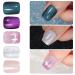 Cat Eye Press on Nails - 120Pcs Short Styles | Jofay Fashion Glitter Galaxy Designs | Salon-Like Artificial Acrylic Nails for Women - Buy Online on GoSupps.com