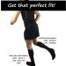 Gr8ful Compression Socks for Men & Women | Ideal for Running, Pregnancy, Travel | Reduce Swelling & Aid Recovery | Black 15-20mmHg - 1 Pair L/XL - Buy Online on GoSupps.com
