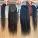 Ponytail Extension Kinky Straight Ponytail Long Yaki Straight Wrap Around Ponytail Extension for Black Women Brazilian Human Hair Ponytail Clip in Ponytail Hair Piece Ponytail Hairpiece for Women (C 22inches 100g Kinky Straight - Buy Online on GoSupps.com