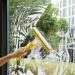 Glass Brush Glass Cleaner Wiper Multi-Function Spray Cleaning Brush Bathroom Mirror Silicone Rubber Strip Yellow - Buy Online on GoSupps.com