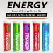 Xero Picks Energy Infused Toothpicks with Caffeine, B12, and B6 - Variety Pack (100 Picks) - Buy Online on GoSupps.com