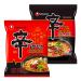 Nong Shim SHIN BLACK & Original Ramyun Korean Spicy Ramen Noodles (Pack of 2) HALAL