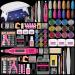 Acrylic Nail Kit for Beginners with Everything Acrylic Nail Set with Drill and U V Light Professional Nail Kit Acrylic Set Acrylic Powder Glitter Decoration Powder Nail Art Starter Kit Gifts for Women 10