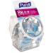Purell Advanced Hand Sanitizer Refreshing Gel, Clean Scent, 1 Fl Oz Travel Size Flip-Cap Bottle with Display Bowl (Pack of 36)  3901-36-BWL