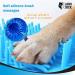 Portable Dog Paw Cleaner - 360 Silicone Washer Cup for Small & Medium Pets (Blue) - Buy Online on GoSupps.com