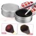 9 Sets Makeup Brush Cleaning Box blush makeup brush Removal Sponge for Eye Shadow Blush makeup sponge makeup cleaner dry cleaning sponge dry sponge Tinplate the lazy makeup remover - Buy Online on GoSupps.com