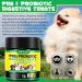Probiotics for Dogs 30 Chews Pre & Probiotic Digestive Treats for Dogs Support Gut & Digestive Health Sensitive Tums Anal Glands & Bum Scooting Loose Stools Seasonal Allergies Itchy Skin - Buy Online on GoSupps.com