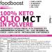  foodboost foodboost MCT Oil Powder 200g - Keto Diet - Natural Coconut MCT - 100% Pure No Additives - For Increasing Ketone Bodies - Buy Online on GoSupps.com
