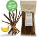 Aroma Depot Banana Flavored Licorice Root Chew Sticks - 4 oz. for Oral Health 100% Pure Natural 6.5-7 inches Long - Buy Online on GoSupps.com