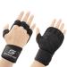 Glaring Way Neoprene Padded Weight Lifting Gloves for Men and Women - Ventilated Wrist Wrap Gloves for Athletes Gym Sessions Cycling Tracking & Sports with Full Palm Protection and Wrist Support Large