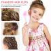 96 Rhinestone Mini Flower Hair Claw Clips - Assorted Colors for Women and Girls - Buy Online on GoSupps.com