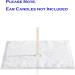 4 Treatment Towels with 20 Protective Discs for Ear Candling - Ear Candles Not Included - Buy Online on GoSupps.com