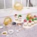 Gyufise 24Pcs Gingerbread Christmas Cupcake Toppers Glitter Gingerbread He or She Cake Topper Decorations for Christmas Theme Baby Shower Kids Birthday Party Supplies Multi-9 - Buy Online on GoSupps.com