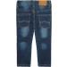 KIDSCOOL SPACE Baby Boys Jeans | Straight Fit Ripped Denim Pants | 4-5 Years | Deep Blue - Buy Online on GoSupps.com