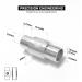 Fireball Dragon 6mm Bearing Spacer Set for 608 Bearings - Inline Skate Shaft Upgrade for Rollerblade & Roller Skates - 8 Pack Aluminum Speed Spacer Kit - Buy Online on GoSupps.com