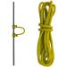 Bow String D Loop, 10 ft. D Release Nocking Loop Rope for Compound Bowstring Archery Yellow
