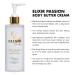 ELIXIR Anti-Aging Hand and Body Butter - Passion Scent by Coco March | Collagen Hyaluronic Acid & Vitamin E | Nourishing for All Skin Types - 8.5 oz - Buy Online on GoSupps.com