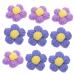 Balacoo 10pcs Hairpin Accessories Hair Clips for Girls Diy Hair Pin Materials Mini Child Button 1 count (Pack of 1) Assorted Color 4