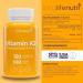 LongLifeNutri Omega-3 Fish Oil 1000 mg & Vitamin K2 MK-7 100 mcg Bundle 120 Softgels + 120 Veg Capsules 4 Month Supply High EPA/DHA Omegas & Bone Support Non-GMO GMP Certified Made in USA - Buy Online on GoSupps.com