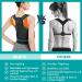 Back Brace Posture Corrector for Men & Women | Adjustable Breathable Support for Upper & Lower Back Pain Relief - Buy Online on GoSupps.com