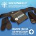 ActiveWrap Hip Ice Pack Wrap - 10x10 Inch Reusable Ice Pack for Hip Pain Relief & Recovery | Hot & Cold Therapy for Strains & Tightness - Buy Online on GoSupps.com
