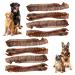 Premium Feeders Beef Trachea for Dogs 8 Smoked Beef Tracheas 9 to 11 inch - Made in Canada - Natural Loyalty Dog Treats for Large Dogs - Healthy Dog Chew Nutritional Tracheas for Joint Health