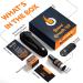 5-in-1 Beard Growth Kit: Unscented Serum, Titanium Roller, Organic Beard Soap & Comb for Patchy Facial Hair - Buy Online on GoSupps.com