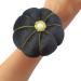 CUSHYSTORE Velvet Wrist Pin Needle Cushion - Adjustable Elastic Strap - Black - Buy Online on GoSupps.com
