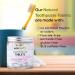 Toothpaste Tablets - Chewable Bubble Gum | Fluoride-Free Nano Hydroxyapatite | 350-Count Refill for Fresh Breath - Buy Online on GoSupps.com