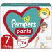 Pampers Pants Size 7 (74 pcs) - Old Version for Boys & Girls | Best International Shipping - Buy Online on GoSupps.com