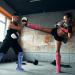 Muay Thai Kickboxing Shin Guards - Non-Deformation Leg Protection Pads for Martial Arts Training - Adjustable and Non-Slip - Men and Women - Black - Buy Online on GoSupps.com