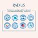 RADIUS Big Brush BPA Free Toothbrush Pack - ADA Accepted, Improve Gum Health, Reduce Gum Issues - Purple/Sea Shell/Midnight Sky - Right Hand - 3 Pack - Buy Online on GoSupps.com