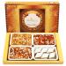 Ghasitaram Gifts Indian Sweets - Diwali Gifts Diwali Sweet - Big Box of Kaju Katli Mysore Pak Dodha Barfi and Milk Cake