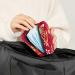Red Japanese Women's Period Storage Bag | Menstrual Cup & Tampon Organizer | Stylish & Portable for Teen Girls - Buy Online on GoSupps.com