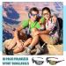 Polarized Sports Sunglasses - 18 Pairs for Men, Women, Youth - Flexible Frame for Running, Driving, Cycling - Assorted Colors - Buy Online on GoSupps.com