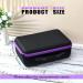120-Bottle Essential Oil Storage Case - Hard Shell Organizer for Traveling - Purple - Buy Online on GoSupps.com