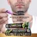 Natural Activated Charcoal Teeth Whitening Powder + FREE Bamboo Toothbrush | 60g / 2.11oz - Buy Online on GoSupps.com