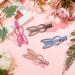 8pcs Matte Alligator Hair Clips - Cute Rabbit Hairpins for Thick Hair | Colorful Hair Barrettes - Ideal for Birthday, Christmas & Valentines Day - Buy Online on GoSupps.com