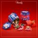 Venchi - Collection No l - Bo te Cadeau Hexagonale en M tal avec Assortiment de Chocolats Perle 148 g - Id e cadeau - Sans gluten - Buy Online on GoSupps.com