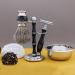Haryali Shaving Kit for Men | Complete Wet Shave Gift Set with Double Edge Safety Razor Badger Brush & Soap Bowl | International Shipping Available - Buy Online on GoSupps.com