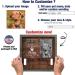 BfiGift Personalized Pet Loss Memorial Collar Frame - Heartfelt Keepsake for Dog & Cat Lovers - Buy Online on GoSupps.com